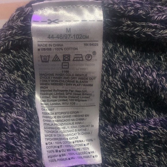 Banana Republic blue navy knit sweater - Picture 9 of 9